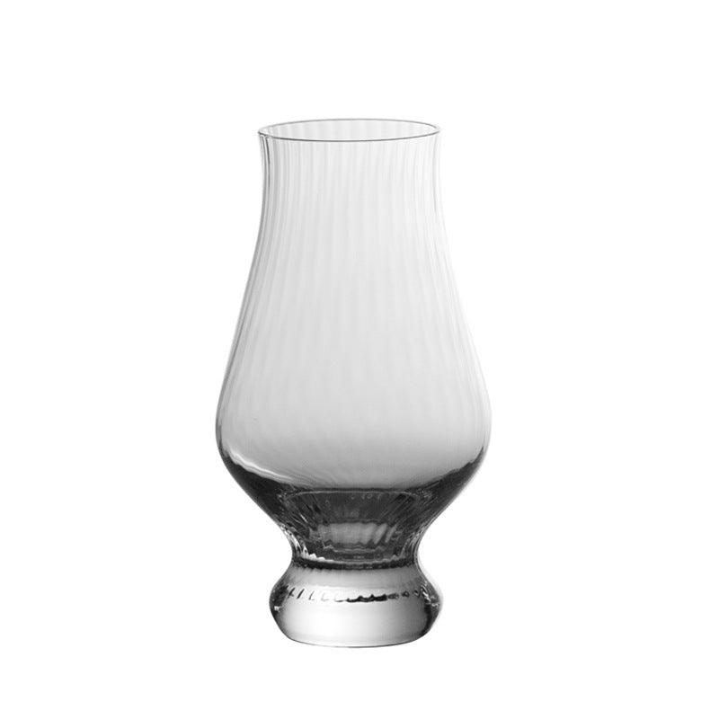 Tulip-Shaped Crystal 180ml Whisky Glass